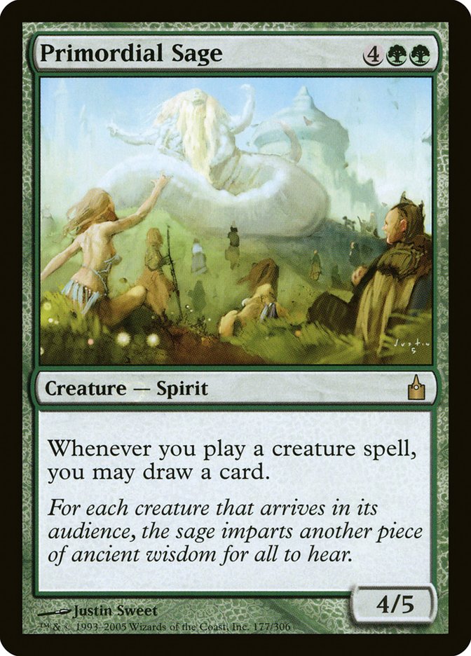 Primordial Sage [Ravnica: City of Guilds] | Black Swamp Games