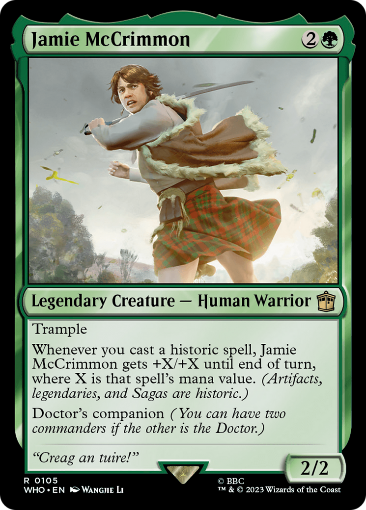 Jamie McCrimmon [Doctor Who] | Black Swamp Games