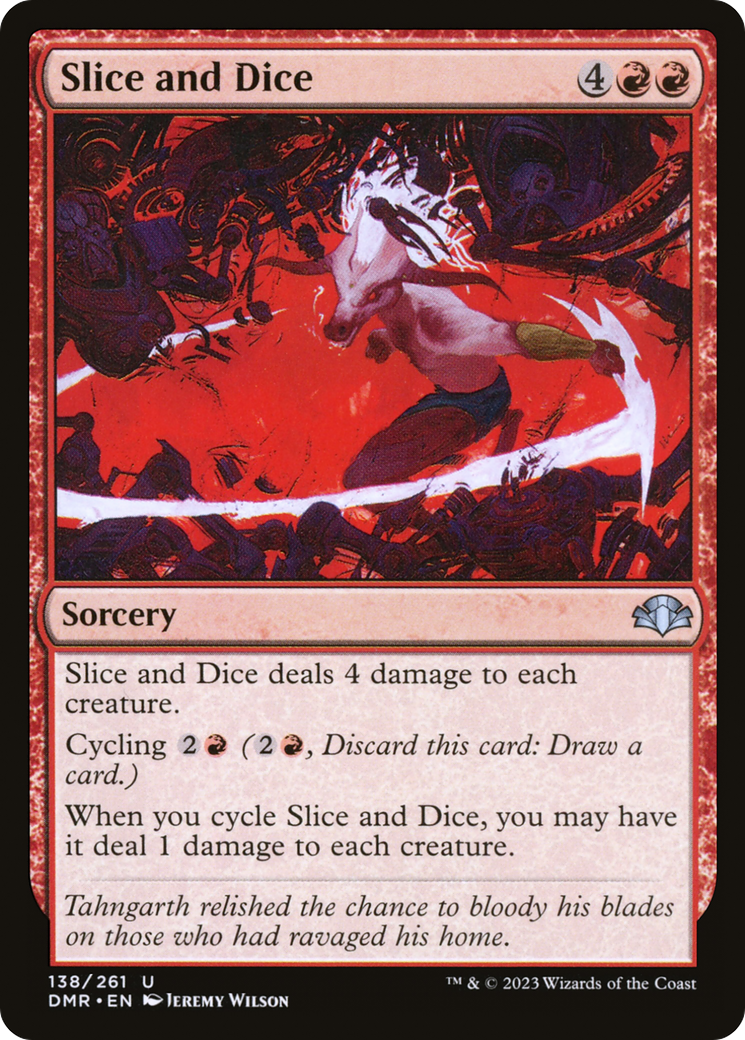 Slice and Dice [Dominaria Remastered] | Black Swamp Games