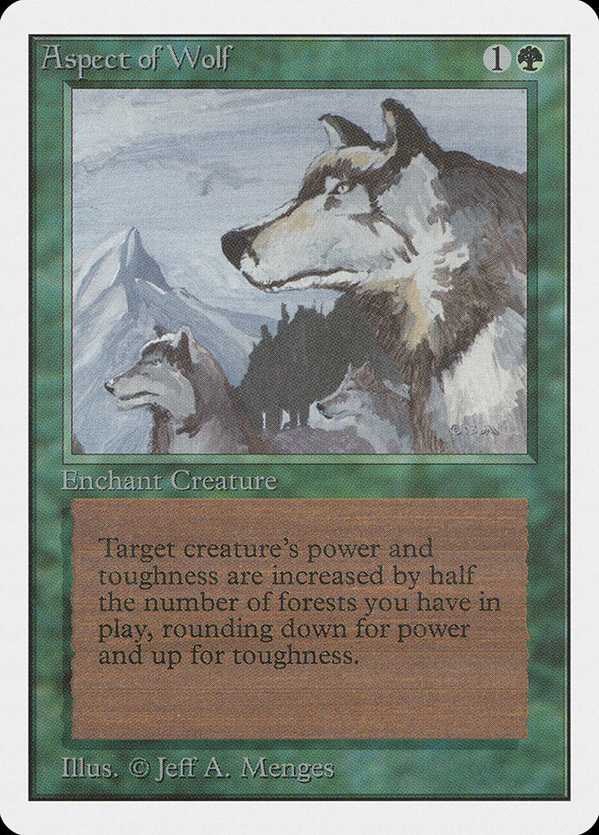 Aspect of Wolf [Unlimited Edition] | Black Swamp Games