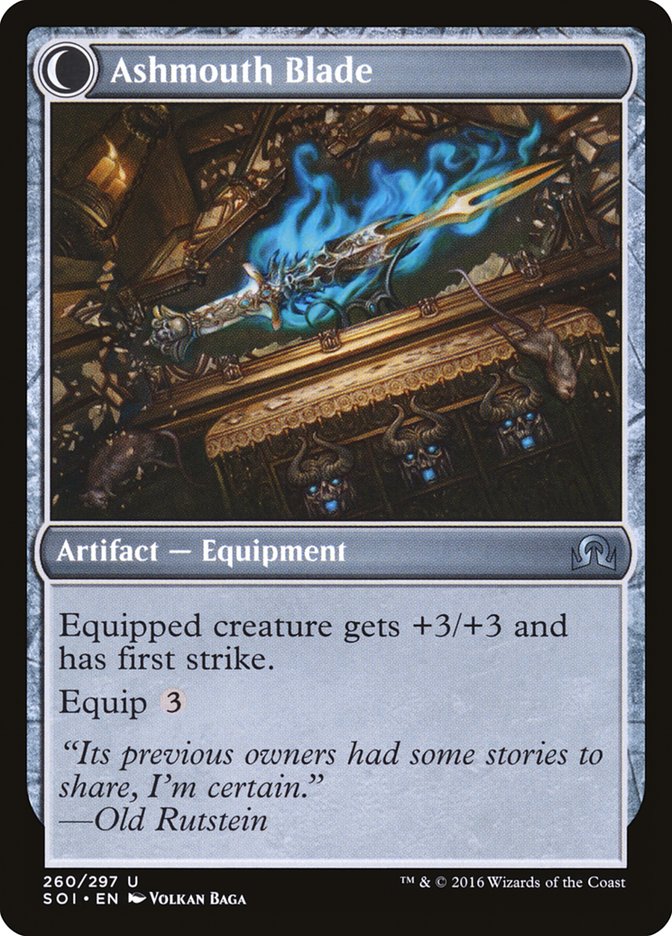 Neglected Heirloom // Ashmouth Blade [Shadows over Innistrad] | Black Swamp Games
