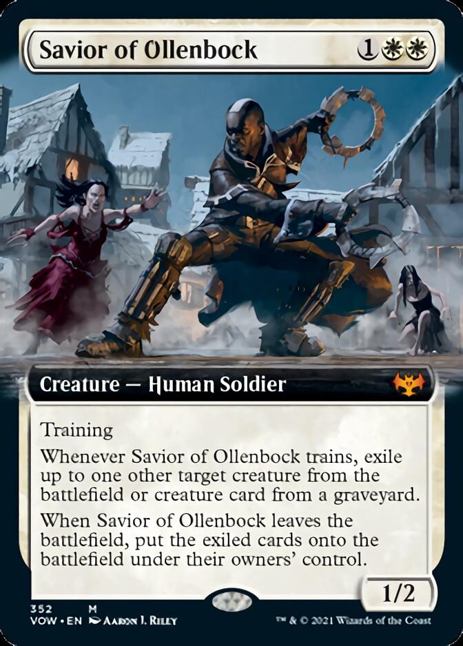 Savior of Ollenbock (Extended Art) [Innistrad: Crimson Vow] | Black Swamp Games