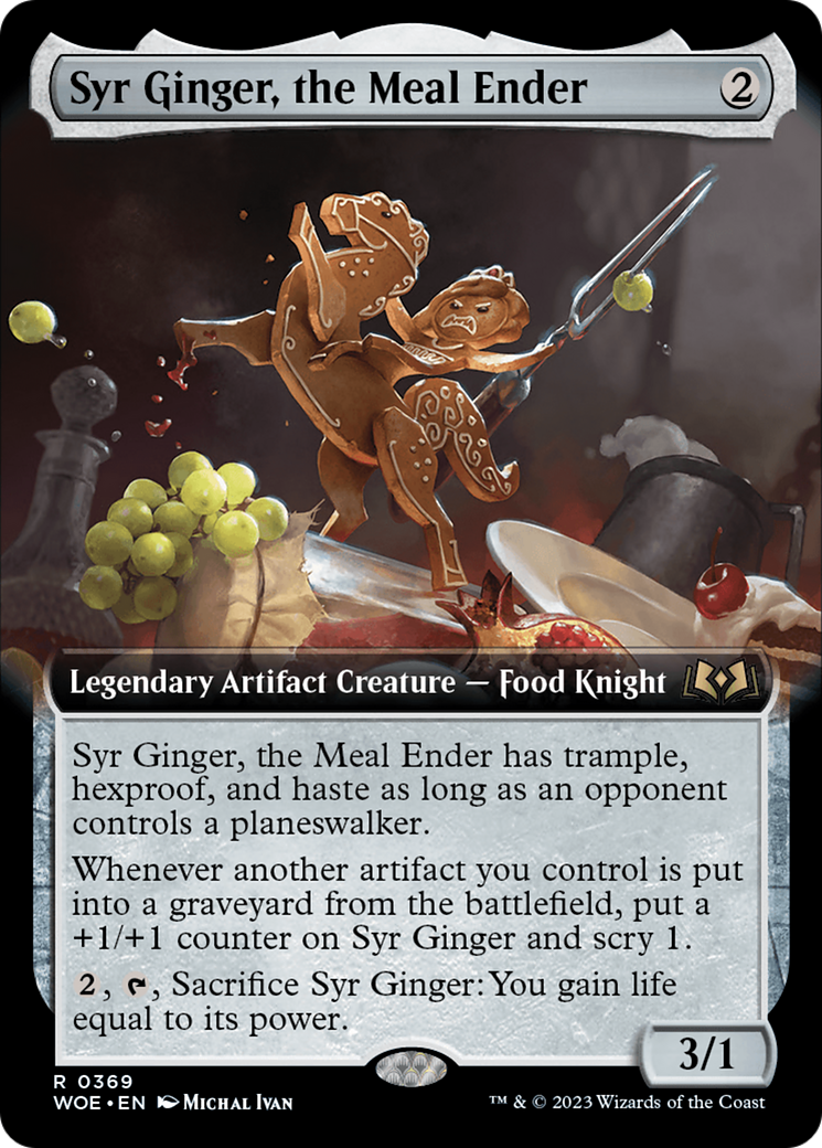 Syr Ginger, the Meal Ender (Extended Art) [Wilds of Eldraine] | Black Swamp Games