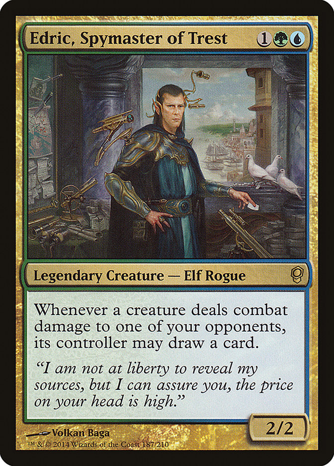 Edric, Spymaster of Trest [Conspiracy] | Black Swamp Games