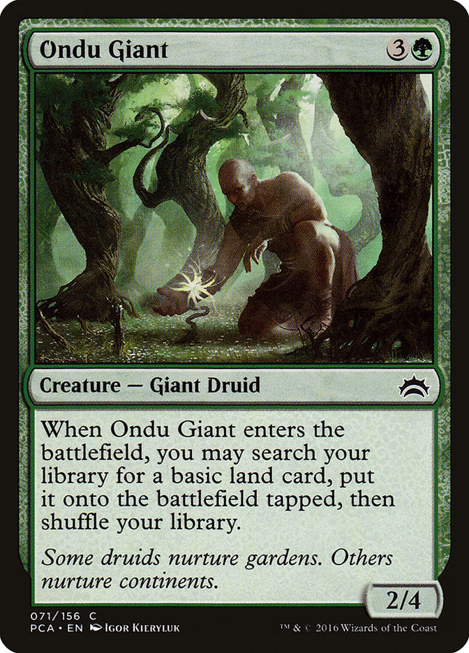 Ondu Giant [Planechase Anthology] | Black Swamp Games