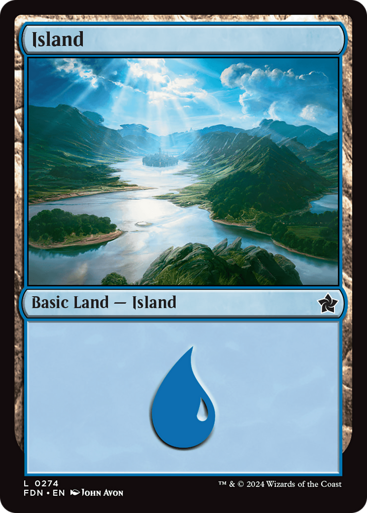 Island (0274) [Foundations] | Black Swamp Games