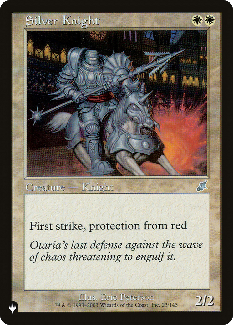 Silver Knight [The List] | Black Swamp Games