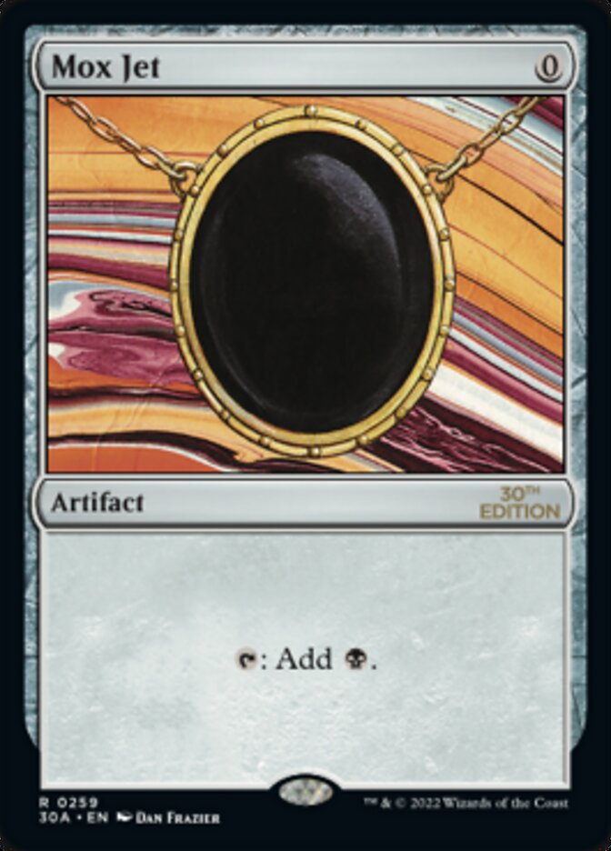 Mox Jet [30th Anniversary Edition] | Black Swamp Games