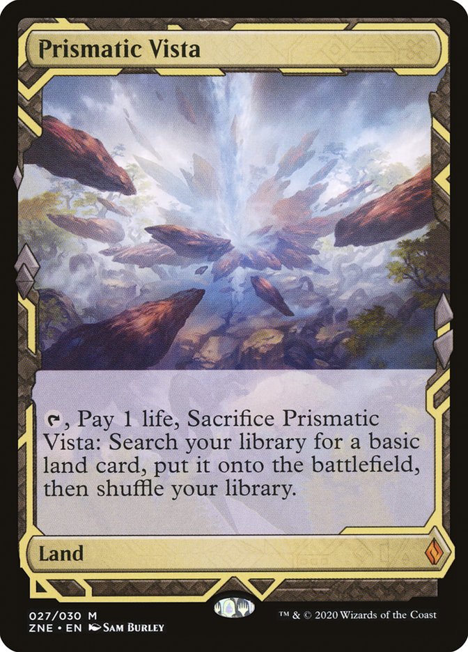 Prismatic Vista (Expeditions) [Zendikar Rising Expeditions] | Black Swamp Games