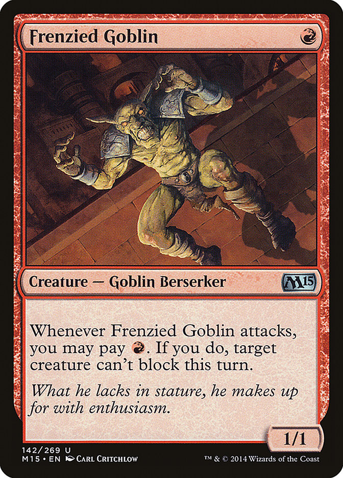 Frenzied Goblin [Magic 2015] | Black Swamp Games