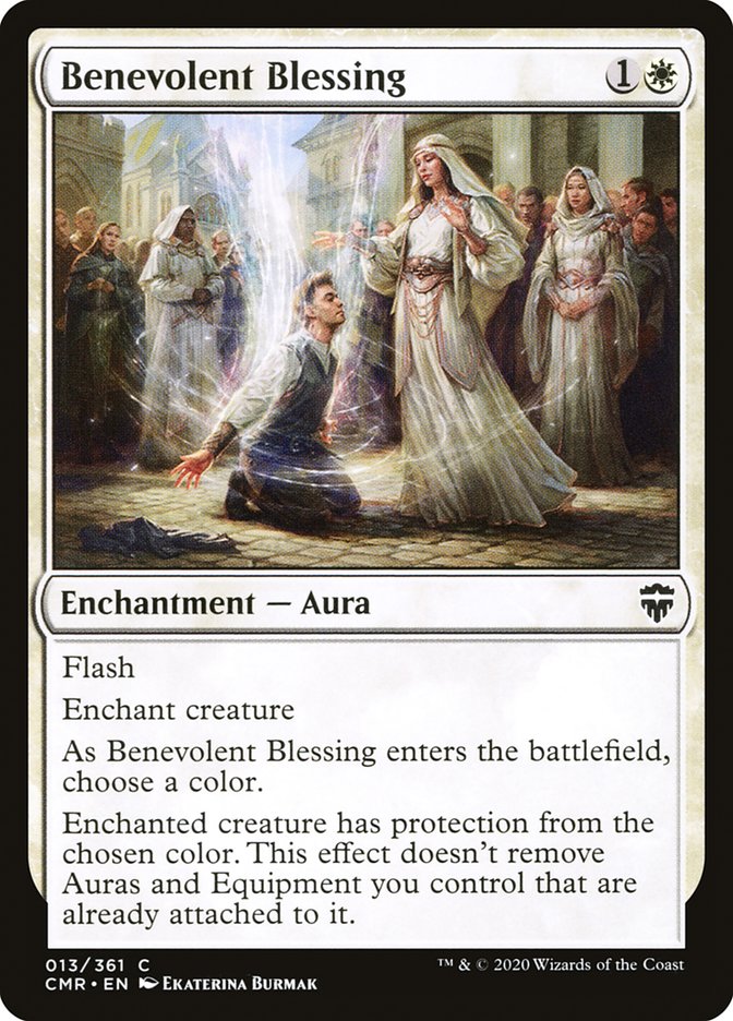 Benevolent Blessing [Commander Legends] | Black Swamp Games