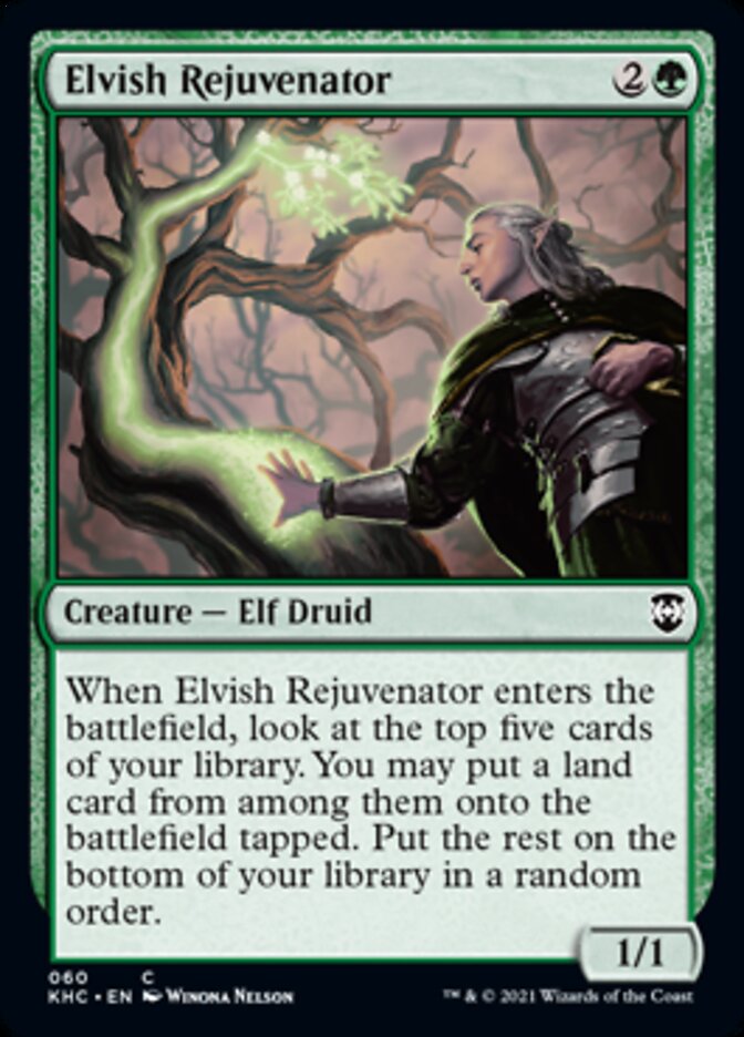 Elvish Rejuvenator [Kaldheim Commander] | Black Swamp Games