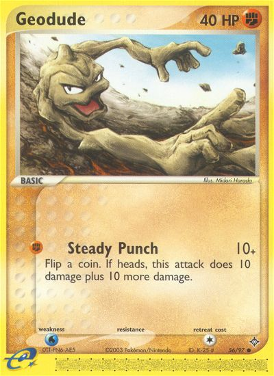 Geodude (56/97) [EX: Dragon] | Black Swamp Games