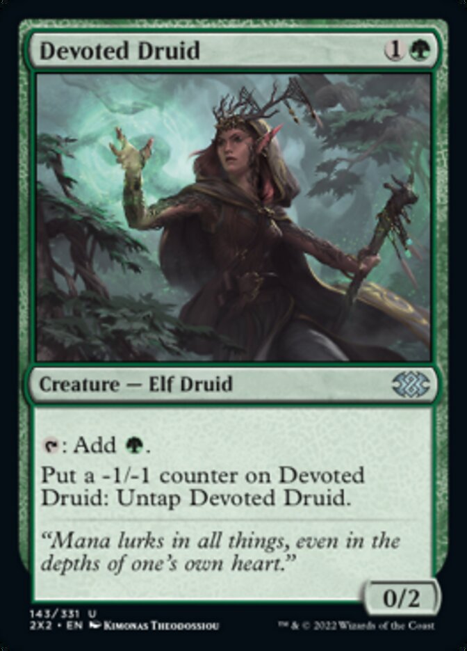 Devoted Druid [Double Masters 2022] | Black Swamp Games