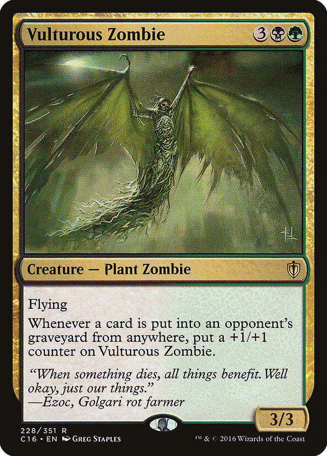 Vulturous Zombie [Commander 2016] | Black Swamp Games