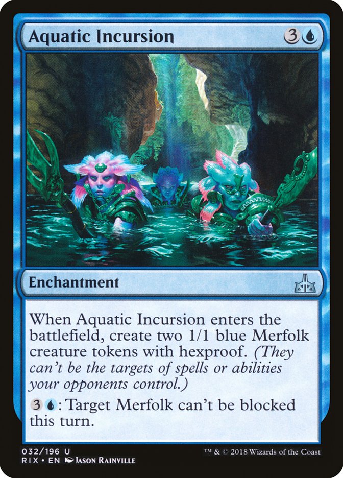 Aquatic Incursion [Rivals of Ixalan] | Black Swamp Games