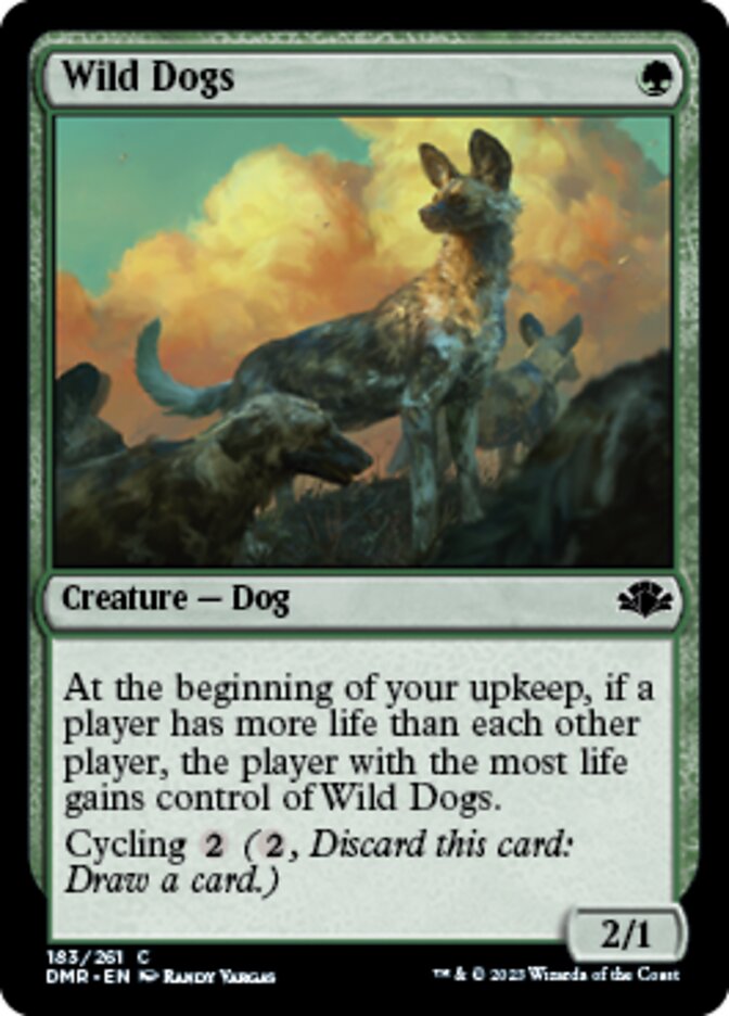Wild Dogs [Dominaria Remastered] | Black Swamp Games