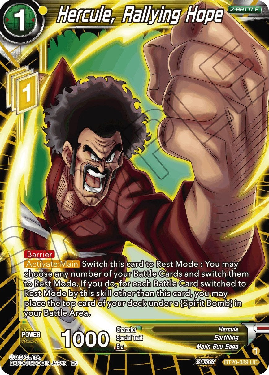 Hercule, Rallying Hope (BT20-089) [Power Absorbed] | Black Swamp Games