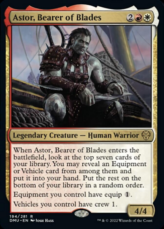 Astor, Bearer of Blades [Dominaria United] | Black Swamp Games