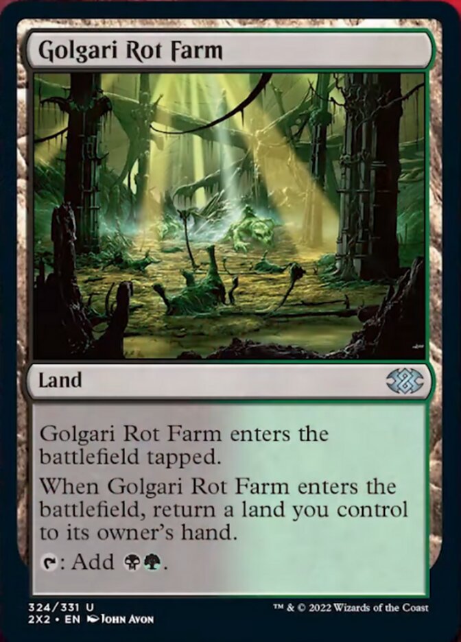 Golgari Rot Farm [Double Masters 2022] | Black Swamp Games