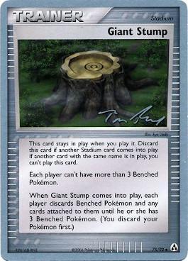 Giant Stump (75/92) (Legendary Ascent - Tom Roos) [World Championships 2007] | Black Swamp Games