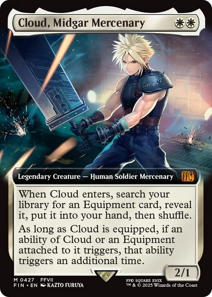 Cloud, Midgar Mercenary (Extended Art) [FINAL FANTASY] | Black Swamp Games