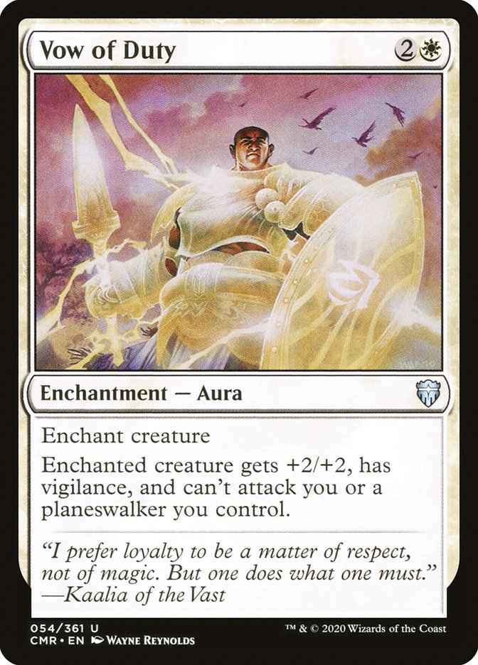 Vow of Duty [Commander Legends] | Black Swamp Games