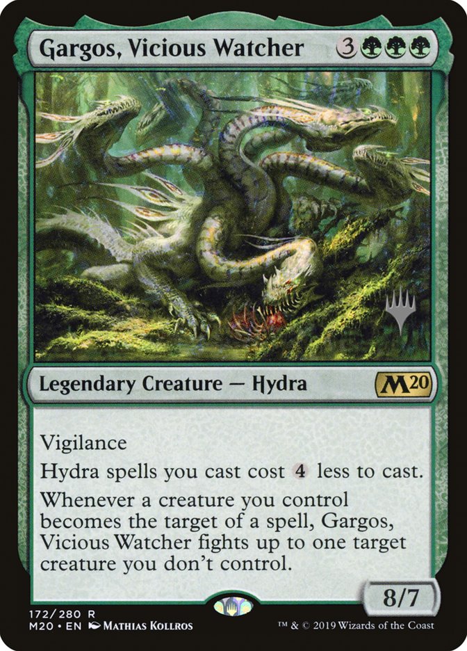 Gargos, Vicious Watcher (Promo Pack) [Core Set 2020 Promos] | Black Swamp Games