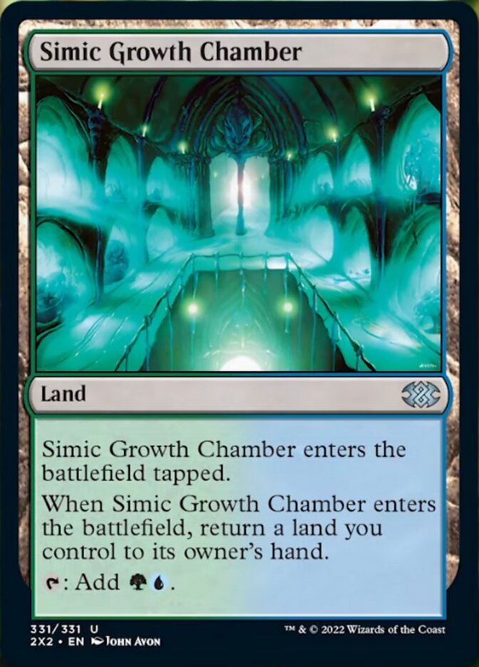 Simic Growth Chamber [Double Masters 2022] | Black Swamp Games