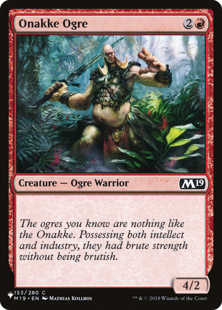 Onakke Ogre [The List] | Black Swamp Games