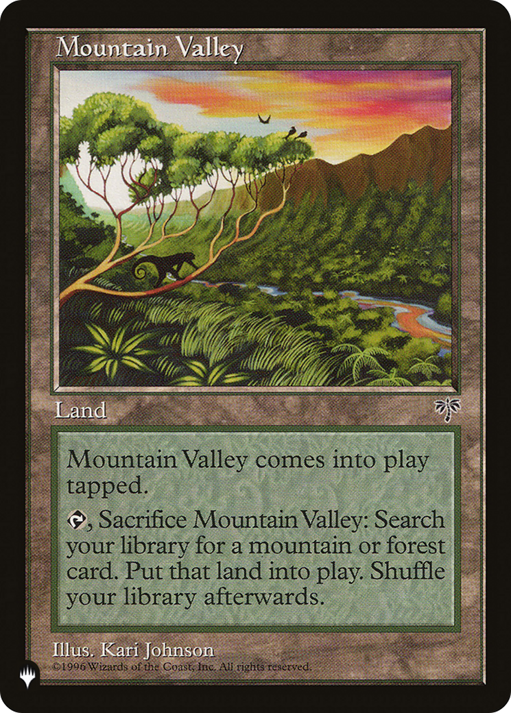 Mountain Valley [The List Reprints] | Black Swamp Games