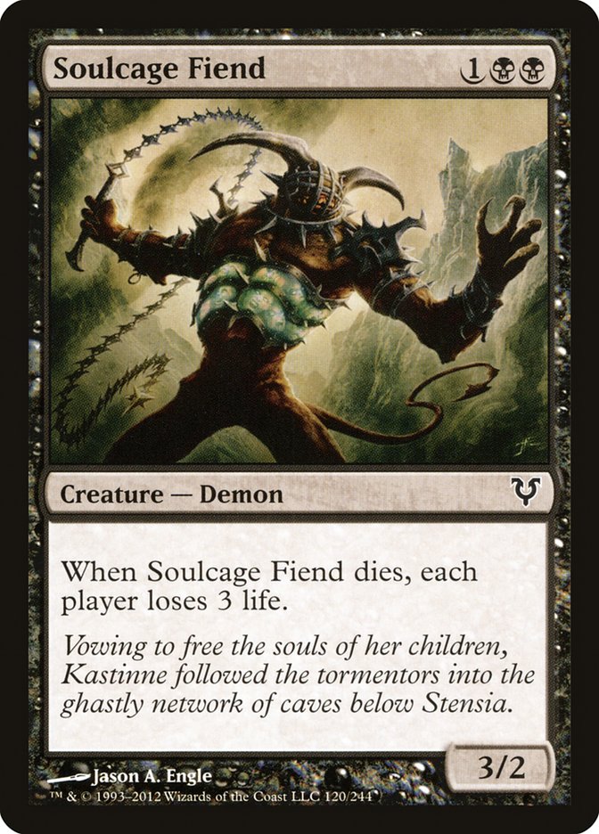 Soulcage Fiend [Avacyn Restored] | Black Swamp Games