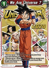 We Are Universe 7 (BT9-018) [Tournament Promotion Cards] | Black Swamp Games