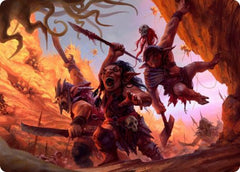Goblin Art Card [Dungeons & Dragons: Adventures in the Forgotten Realms Art Series] | Black Swamp Games