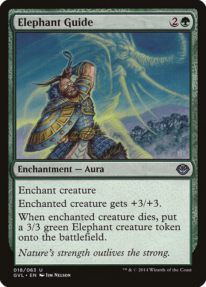 Elephant Guide (Garruk vs. Liliana) [Duel Decks Anthology] | Black Swamp Games