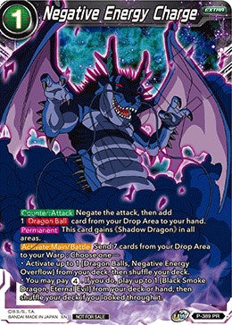 Negative Energy Charge (Tournament Pack Vol. 8) (P-389) [Tournament Promotion Cards] | Black Swamp Games