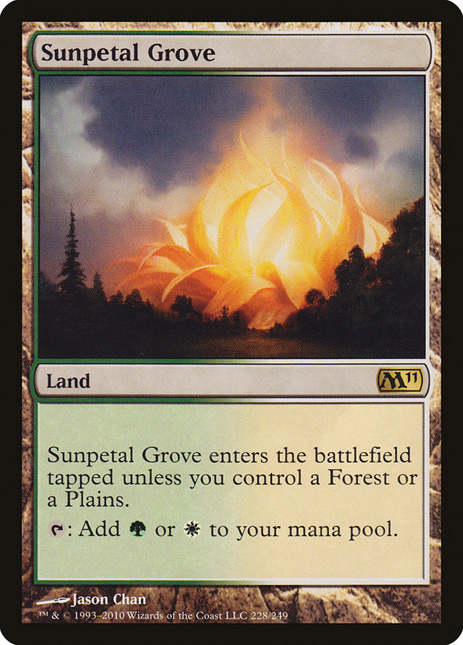 Sunpetal Grove [Magic 2011] | Black Swamp Games