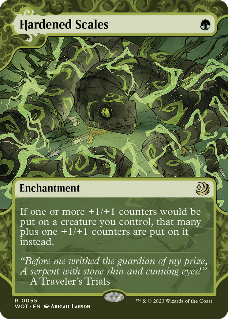 Hardened Scales [Wilds of Eldraine: Enchanting Tales] | Black Swamp Games