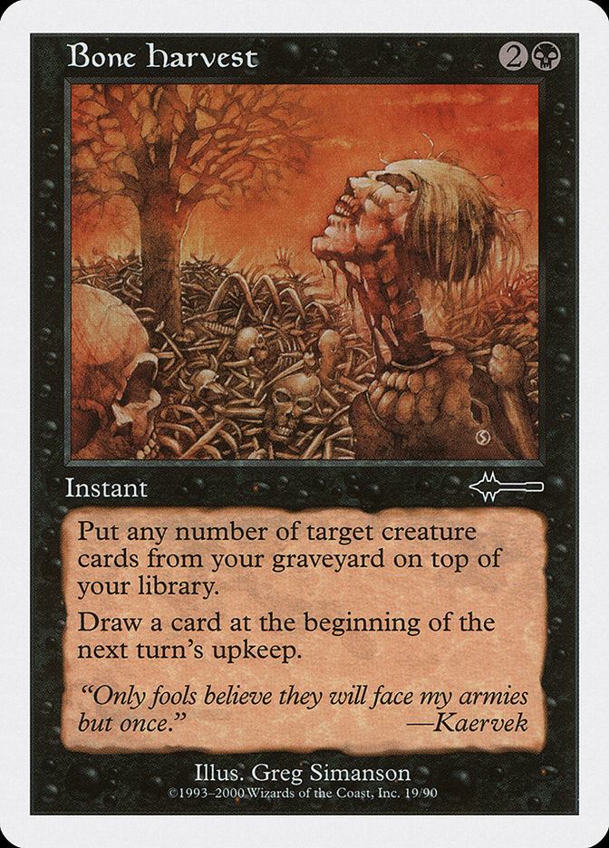 Bone Harvest [Beatdown] | Black Swamp Games