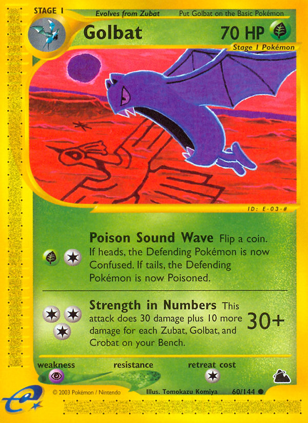 Golbat (60/144) [Skyridge] | Black Swamp Games