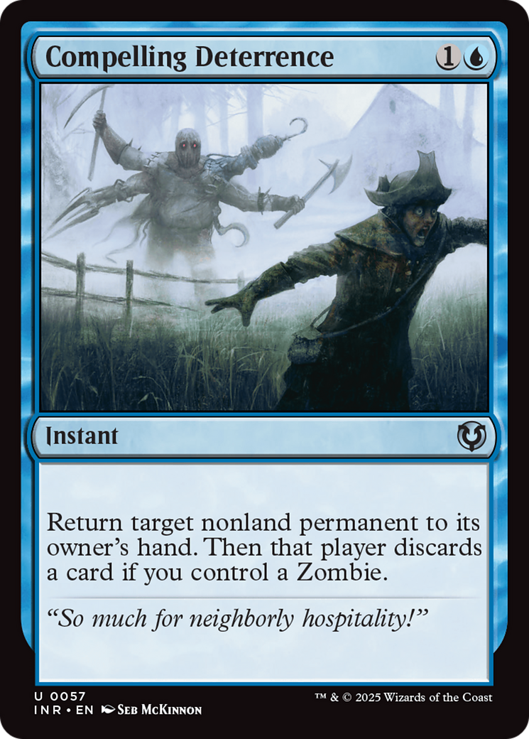 Compelling Deterrence [Innistrad Remastered] | Black Swamp Games