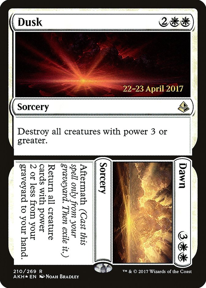 Dusk // Dawn [Amonkhet Prerelease Promos] | Black Swamp Games