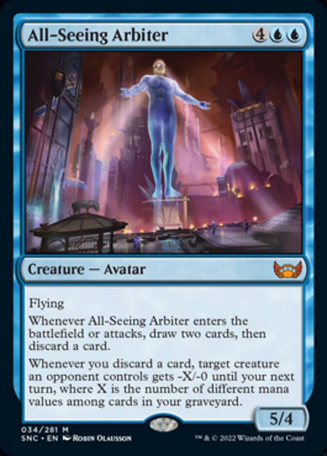 All-Seeing Arbiter [Streets of New Capenna] | Black Swamp Games