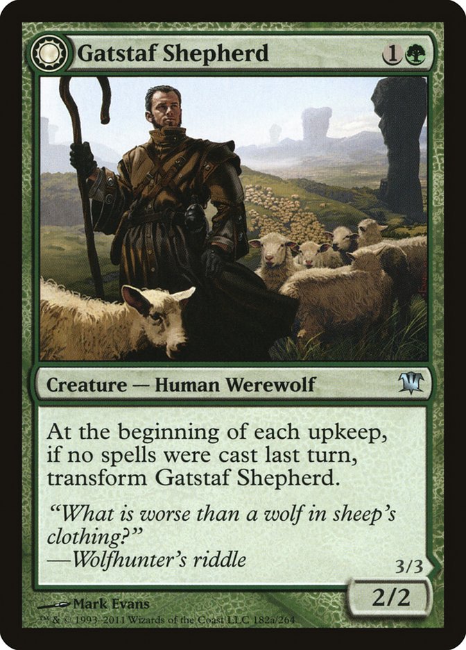 Gatstaf Shepherd // Gatstaf Howler [Innistrad] | Black Swamp Games