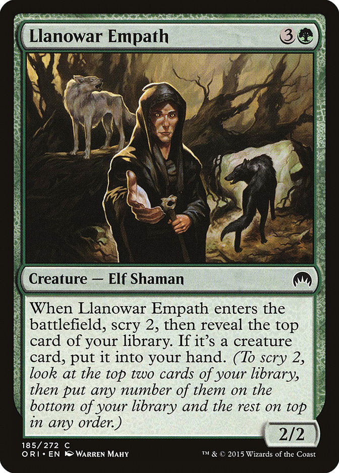 Llanowar Empath [Magic Origins] | Black Swamp Games