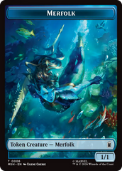 Council of Reeds (008) // Merfolk (006) Double-Sided Token [Marvel Super Heroes Commander Tokens] | Black Swamp Games