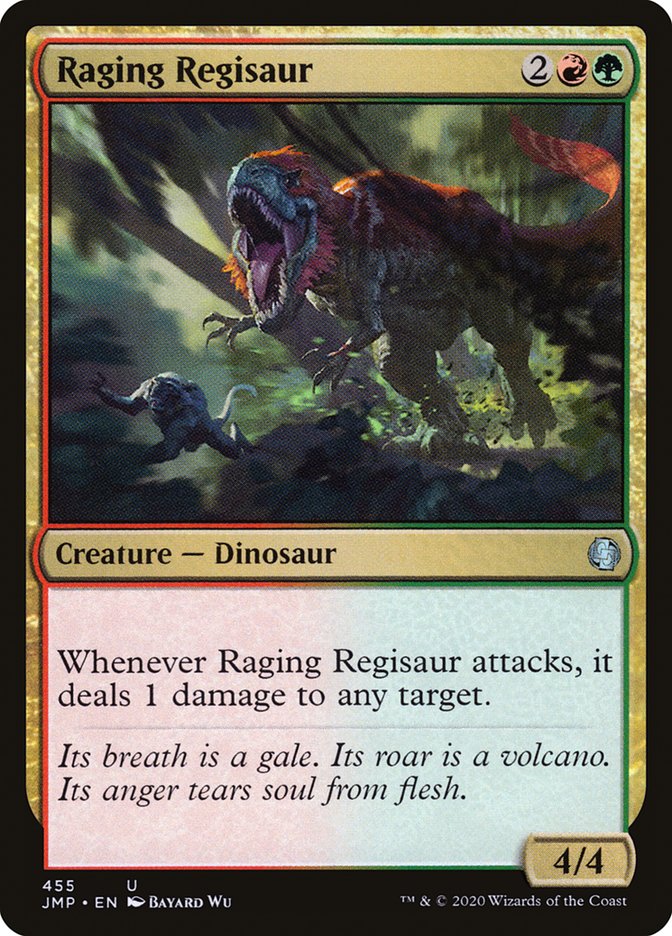 Raging Regisaur [Jumpstart] | Black Swamp Games