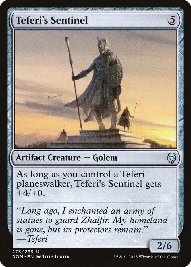 Teferi's Sentinel [Dominaria] | Black Swamp Games