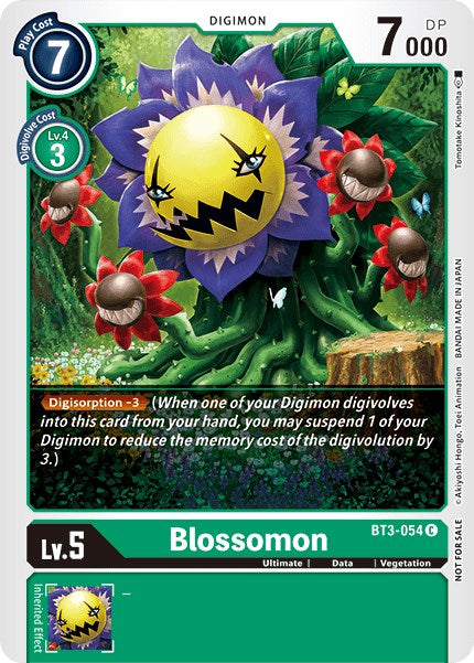 Blossomon [BT3-054] (Tamer Party Vol. 5) [Release Special Booster Promos] | Black Swamp Games