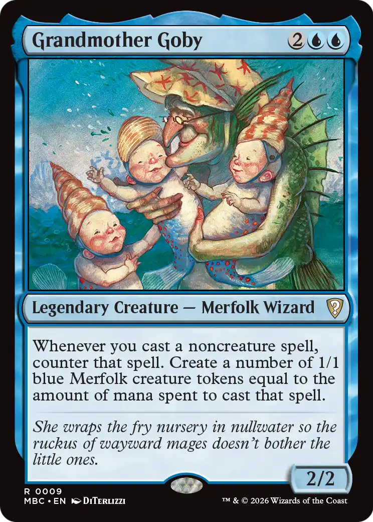 Grandmother Goby [Mystery Booster: Commander Edition] | Black Swamp Games
